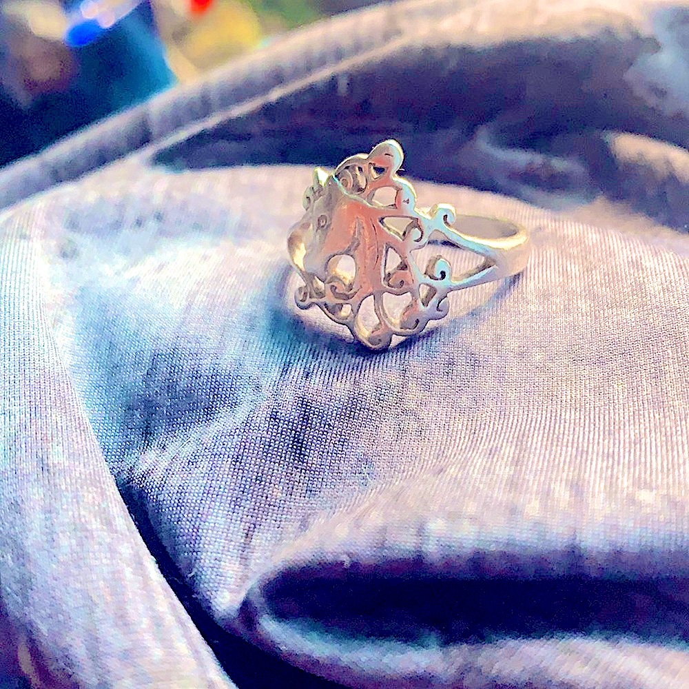 Unicorn Sterling Silver Stamped size 8/9🦄🦄